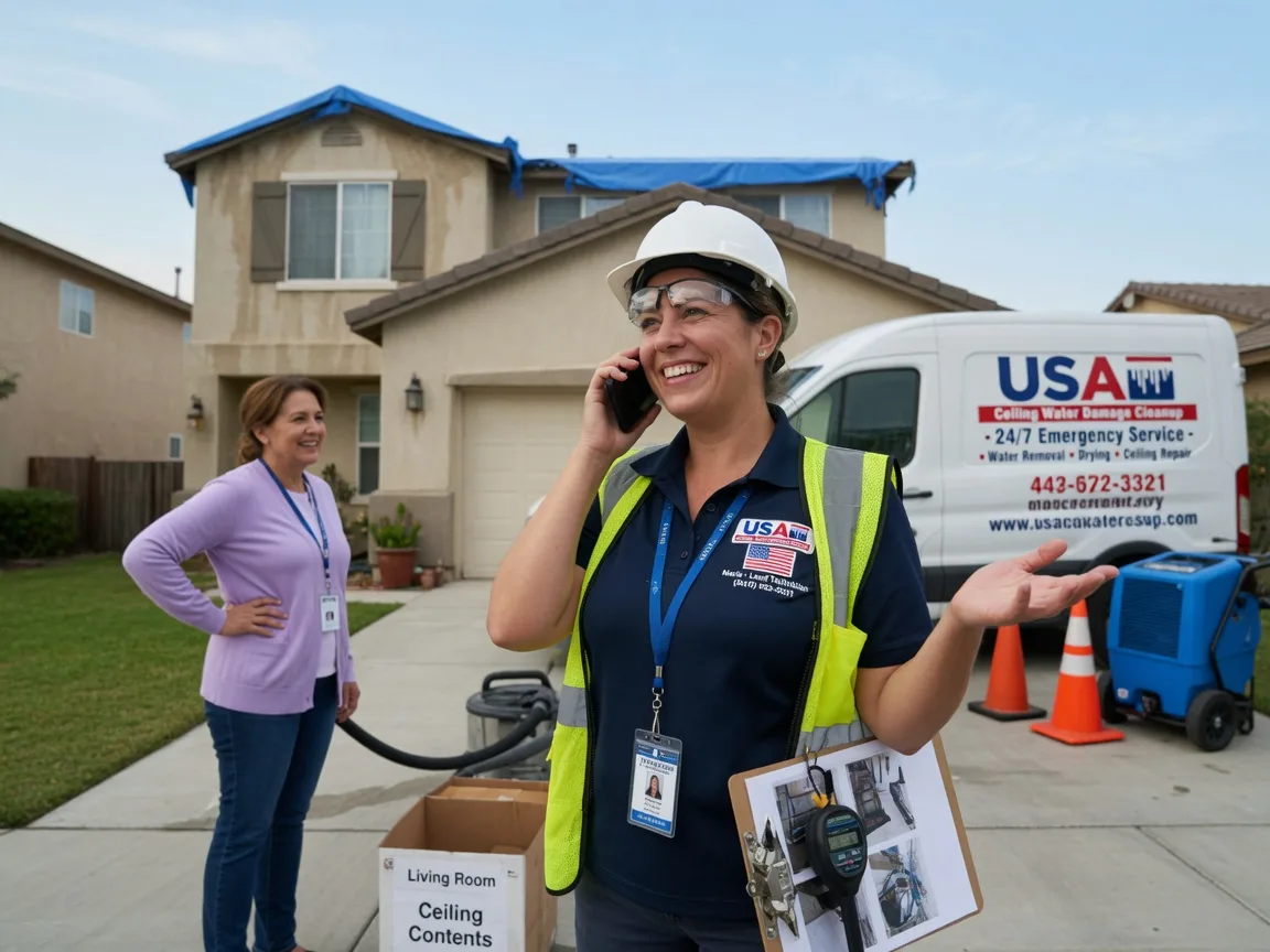 Ceiling Water Damage Restoration Maypearl, TX FAQs